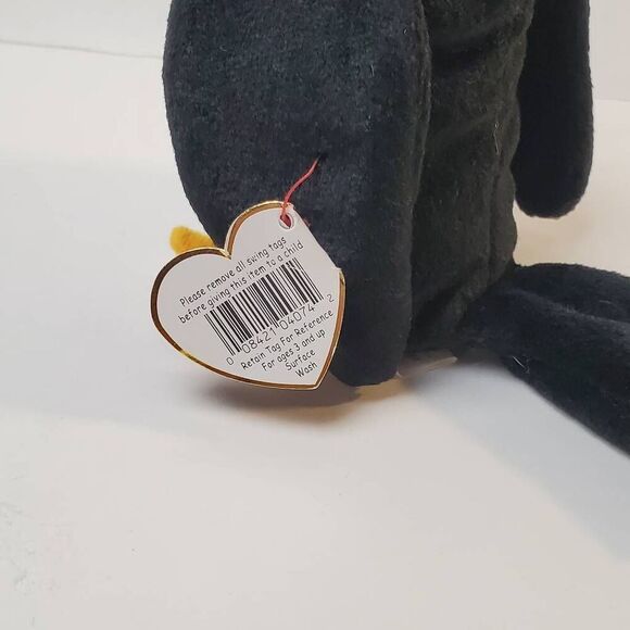 Ty Beanie Baby BALDY Stuffed Animal Toy - Picture 4 of 6